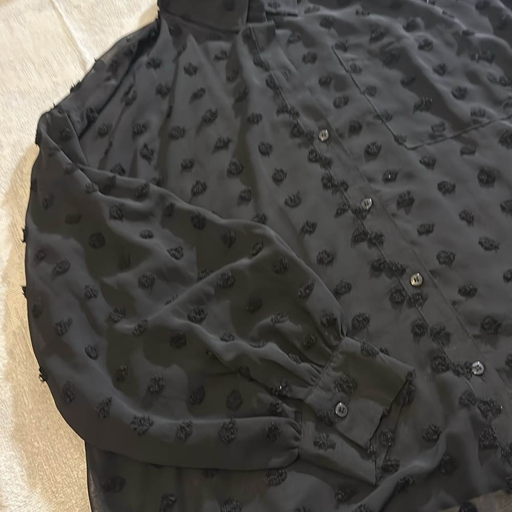 ASOS Design Sheer Top - Picture 3 of 3